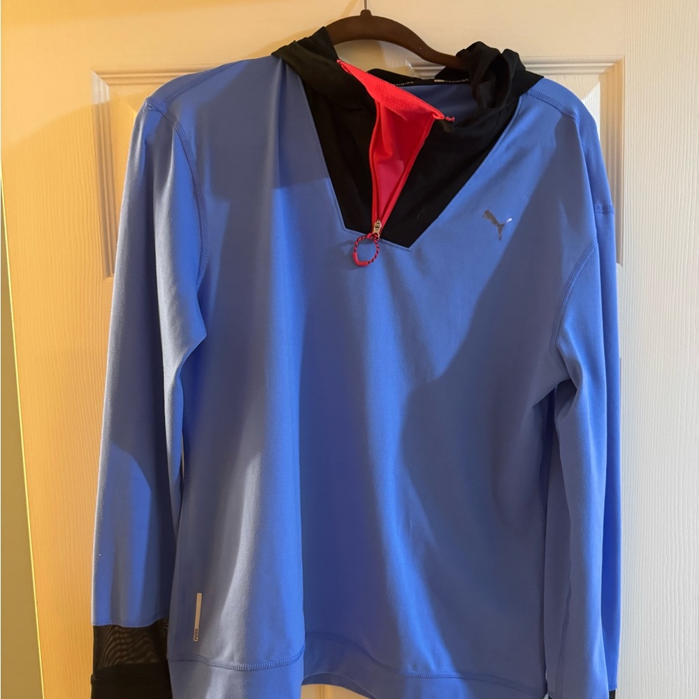 Puma women’s Blue and Black Jacket